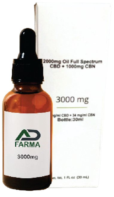 CBD + CBN 3000mg